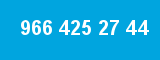 966 425 27 44 966 425 27 44